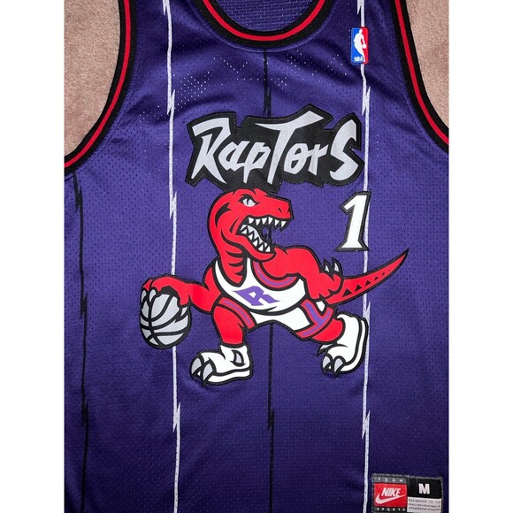 Vintage Toronto Raptors Tracy McGrady #1 Nike Jersey - Medium - Picture 4 of 8